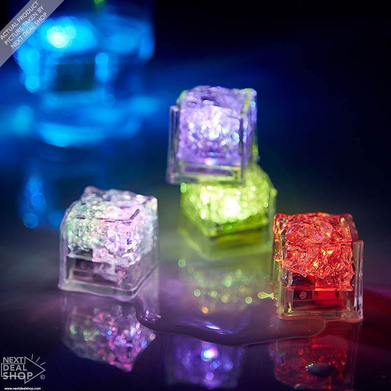 Cubos de Gelos de LED com Ativação por Água!